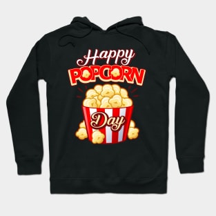 Happy Popcorn Day Hoodie